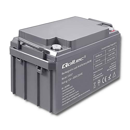 Qoltec AGM Battery | 12V | 65Ah | max 780A von Qoltec