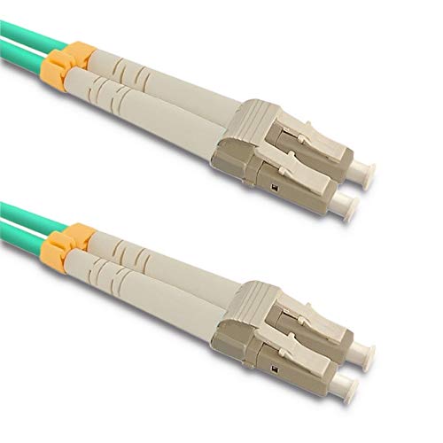 Qoltec Fiber Optic patchcord LC/UPC - LC/UPC | Multimode | 50/125 | OM3 | Duplex | 1m von Qoltec