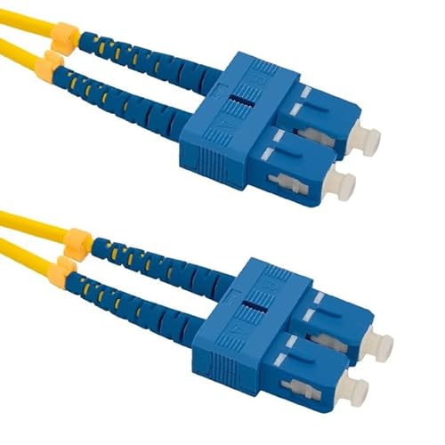 Qoltec Optic Patchcord SC/UPC-SC/UPC | Singlemode | 9/125 | G652D | Duplex | 2 m von Qoltec