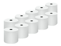 Qoltec - Weiß - Rolle (5,7 cm x 40 m) - 55 g/m² - 10 Rolle(n) Thermokopierpapier von Qoltec