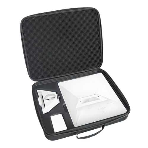 Qonakism Starlink Mini-Reisetasche, perfekter Schutz für Ständer, Rohradapter, Kabel, Netzteil, Hartschale, tragbare Aufbewahrungstasche mit zweilagigem, anpassbarem stoßdämpfendem von Qonakism