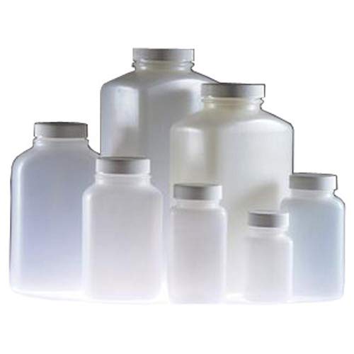 qorpak plc-03490 HDPE Wide Mouth länglichen Flasche mit 53–400 weiß Polypropylen ungefüttert Gap, 33 oz, natur (116 Stück) von Qorpak