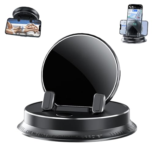 Qosigote Deloyye Handyhalterung, 2025 Multifunktionaler 360° Drehbarer Handyhalter Auto, Fest & Stabil, Strong Adsorption, Waterproof and Sun-Proof, Handyhalterung Auto (1PC) von Qosigote