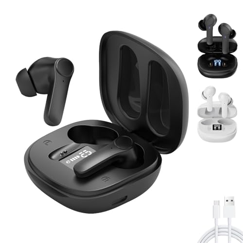 Qosigote Verovelo Ki Übersetzer Kopfhörer, Smartbuds–Ki-Kopfhörer Mit Direktem Übersetzer, 3-In-1 Bluetooth Sprachübersetzungs-Headset Mit 4 Modis Für Echtzeit-Übersetzung (Schwarz) von Qosigote