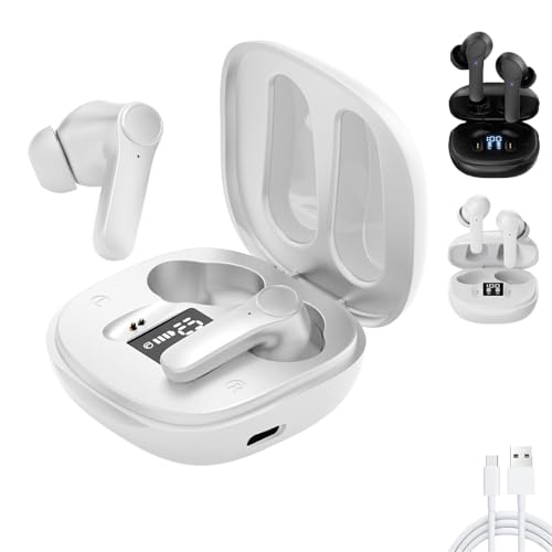 Qosigote Verovelo Ki Übersetzer Kopfhörer, Smartbuds–Ki-Kopfhörer Mit Direktem Übersetzer, 3-In-1 Bluetooth Sprachübersetzungs-Headset Mit 4 Modis Für Echtzeit-Übersetzung (Weiß) von Qosigote