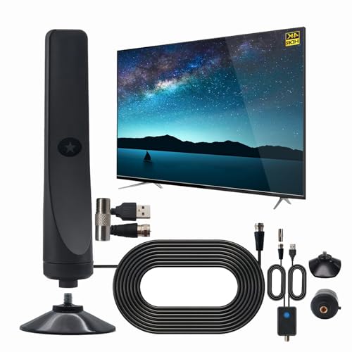 Wave Tune Für Tv 2025 4K Ultra-Clear Wavetune Tv-Antenna Original Wave Tune for Local Channels Digital Tv Antenna Plug Play for Home Viewing Kostenloses Fernsehen (1) von Qosneoun