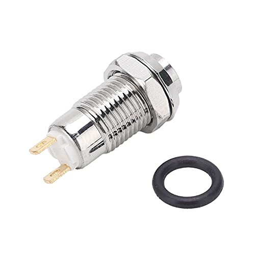 8mm Momentane Druckknopf schalter Edelstahl Druckknopf-Start schalter 3V 8mm Momentane Druckknopf schalter Edelstahl Druckknopf-Start schalter 3V von Qotolite
