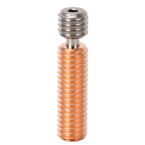 Bimetalrachendüse Wärme widerstehen Ti -Legierung Kupferkupfer -Gewinde -Upgrade Hotend Heatbreak 3D -Drucker Bimetalrachendüse Wärme widerstehen Ti -Legierung Kupferkupfer -Gewinde -Upgrade Hotend Heatbreak 3D -Drucker von Qotolite