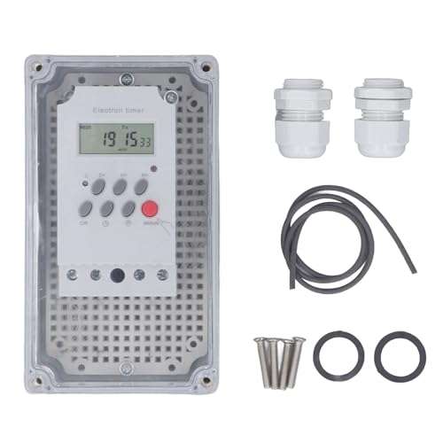 Digital Timer -Box des Schwimmbadpumpen -Timer -Timers für Heizungs -Spa -Motorsteuerschalter (DC 12V) von Qotolite