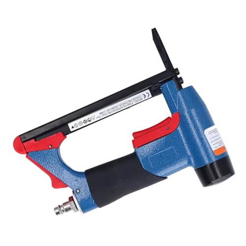 Qotolite Pneumatischer Tacker, 21 1/4 bis 5/8 Zoll, 140 Klammern, Ladekapazität, Druckluft-Tacker für die Holzbearbeitung Qotolite Pneumatischer Tacker, 21 1/4 bis 5/8 Zoll, 140 Klammern, Ladekapazität, Druckluft-Tacker für die Holzbearbeitung von Qotolite