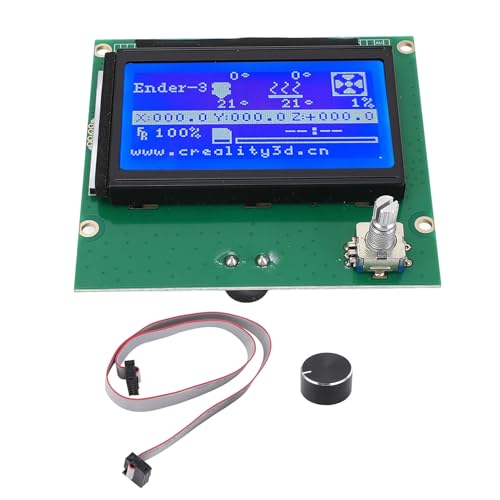 Qotolith 12864 LCD -Display für Ender 3, 3s, 3x, 3 Pro, robuste Metall -PC -Materialien, klares und detailliertes Display, einfache Installation, für 3D -Druckbegeisterte Qotolith 12864 LCD -Display für Ender 3, 3s, 3x, 3 Pro, robuste Metall -PC -Materialien, klares und detailliertes Display, einfache Installation, für 3D -Druckbegeisterte von Qotolite
