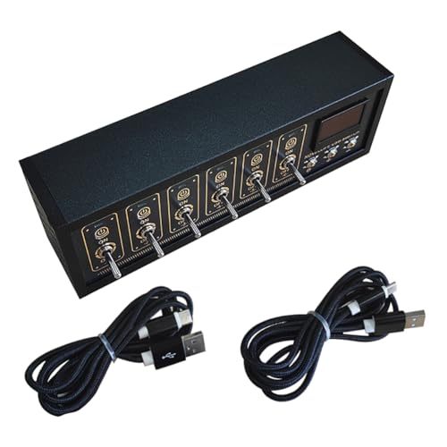 Qotolith 6 Port USB -Hub, Sprach kontrolliert, OLED -Display, CNC -bearbeitete Aluminiumlegierung, anpassbare Beleuchtung, goldplattiert, für Home Office und Profis Qotolith 6 Port USB -Hub, Sprach kontrolliert, OLED -Display, CNC -bearbeitete Aluminiumlegierung, anpassbare Beleuchtung, goldplattiert, für Home Office und Profis von Qotolite