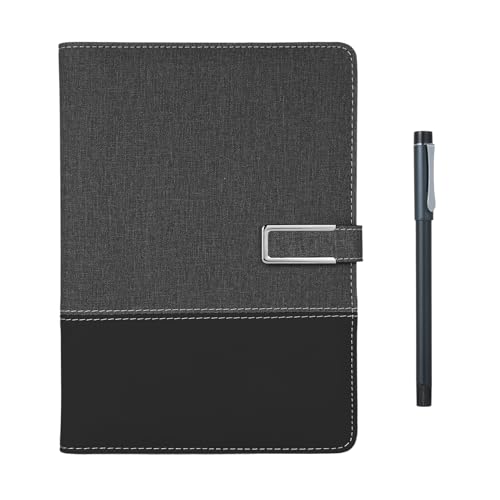 Qotolith A5 Smart Notebook, Echtzeit -Handschriftsynchronisation, KI -betriebene Produktivitätstools, Offline -Speicher- und Cloud -Backups für Fachkräfte und Studenten (Black) von Qotolite