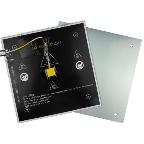 Qotolith K1 K1C beheiztes Bett Upgrade, 280 -W -Aluminium -PEI -Platte, schnelle Erwärmung, sogar Wärme und Verringerung der Verringerung, für 3D -Druckerbenutzer (1) von Qotolite