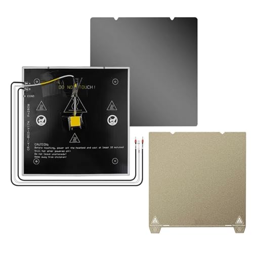 Qotolith K1 K1C beheiztes Bett Upgrade, 280 -W -Aluminium -PEI -Platte, schnelle Erwärmung, sogar Wärme und Verringerung der Verringerung, für 3D -Druckerbenutzer (3) von Qotolite