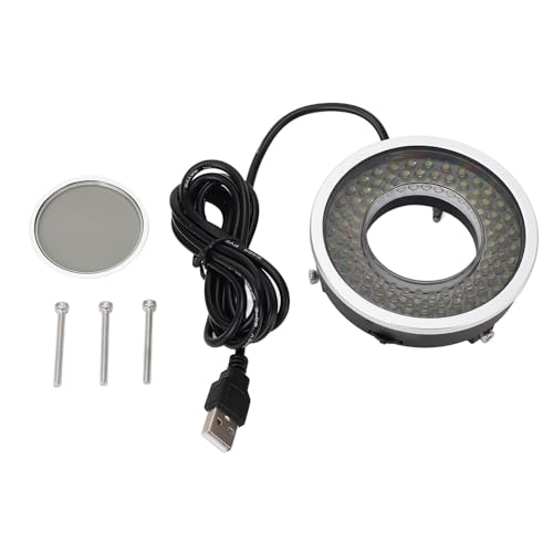 Qotolith -LED -Ring -Lichtmikroskop -Beleuchtung, polarisierte Anti -Blend -Beleuchtung, einstellbares Analysatordesign für Juwelierinspektoren Hobbyisten Qotolith -LED -Ring -Lichtmikroskop -Beleuchtung, polarisierte Anti -Blend -Beleuchtung, einstellbares Analysatordesign für Juwelierinspektoren Hobbyisten von Qotolite