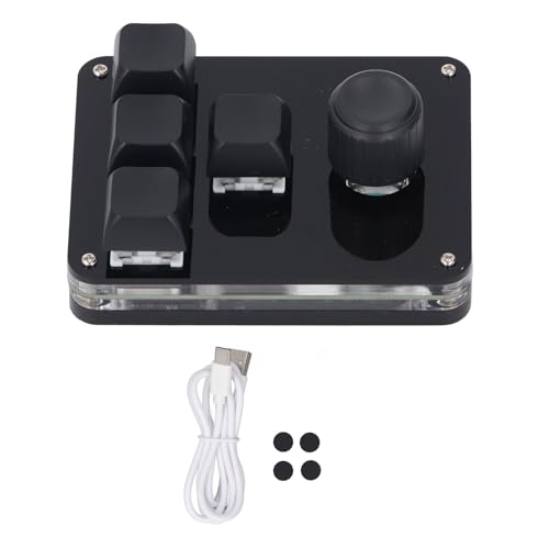 Qotolith Mini Mechanische Tastatur, RGB, Blue Switches, anpassbare Makros, tragbare, USB C, für Spiele, Produktivität, kreative Aufgaben Qotolith Mini Mechanische Tastatur, RGB, Blue Switches, anpassbare Makros, tragbare, USB C, für Spiele, Produktivität, kreative Aufgaben von Qotolite
