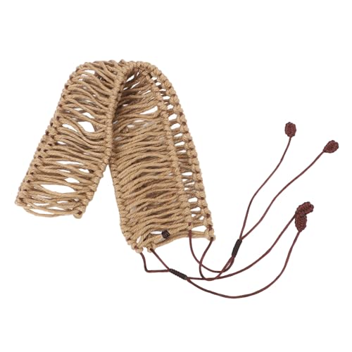 Ethereal Drum Woven Rope, Dekoration Handgewebtes Percussion Instrument Rope Protective Noise Cancelling für Air Drums von Qqmora