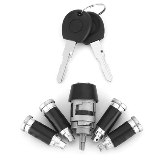 Hochleistungszündungsschlosszylinder & Schlüssel für T4 1990-2003, Anti-Rost-Aluminiumlegierung, Maximale Haltbarkeit, Fahrzeugsicherheit mit Schneller Verriegelung und Hochleistungszündungsschlosszylinder & Schlüssel für T4 1990-2003, Anti-Rost-Aluminiumlegierung, Maximale Haltbarkeit, Fahrzeugsicherheit mit Schneller Verriegelung und von Qqmora