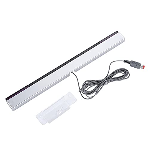 Wii-Sensorleiste USB-Ersatzsensorleiste Kabelgebundene Sensorleiste Funktioniert mit Wii/WiiU,Desktop und Peripherie von Qqmora