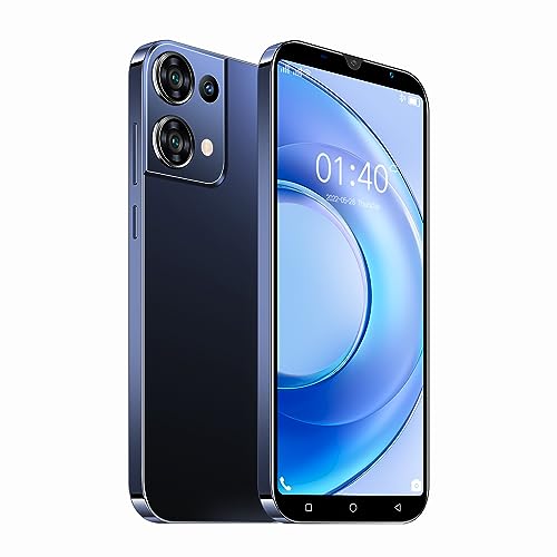 QrZrQ Günstiges Smartphone, 5,0 Zoll (12,7 cm), Dual-SIM, Quad Core 1 GB + 16 GB, Android 9.0, Dual-Kamera 5 MP + 5 MP, GPS/WiFi/Bluetooth 3G Handy (R9-Black) von QrZrQ