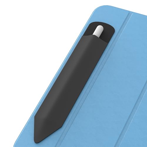 Apple Pencil Hülle für 1./2. Generation und Pro Modelle, Elastische Tasche mit Befestigungsfunktion an Tablets-Hülle, Schwarz Apple Pencil Hülle für 1./2. Generation und Pro Modelle, Elastische Tasche mit Befestigungsfunktion an Tablets-Hülle, Schwarz von Qreninv