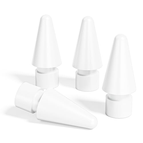 Qreninv Spitze für Apple Pencil 1. Generation / 2. Generation, Hochsensible Ersatzspitzen, Präzises Schreiben, Kein Verschleiß Kompatibel mit iPad Pencil von Qreninv