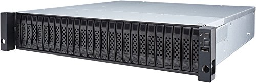 Qsan Technology XCubeDAS XD5326-S Rack (2 U) Schwarz Festplattengehäuse (Festplatte, SSD, Serie Attached SCSI (SAS), 26 Gbit/s, Rack (2 U), Schwarz, 2 Lüfter) von Qsan Technology