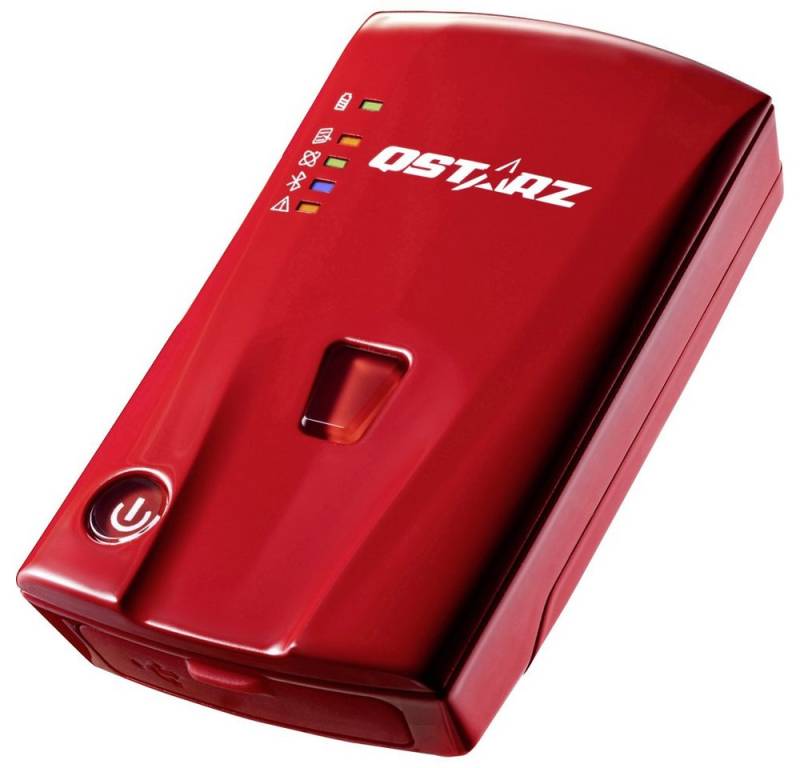 Qstarz Qstarz BL-1000ST GPS Logger Personentracker Rot 1 St. GPS-Tracker von Qstarz