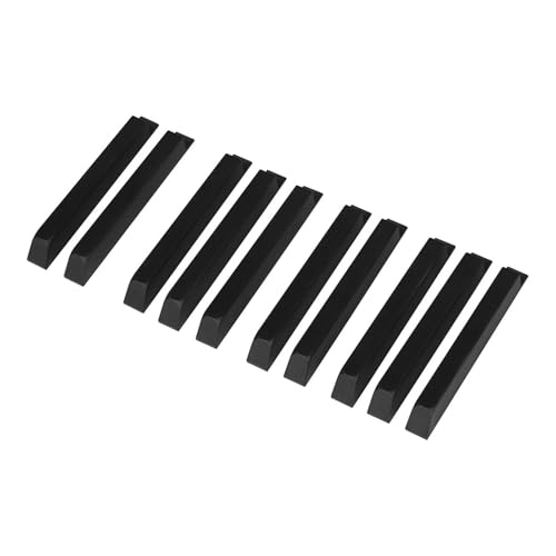 10pcs Plastik Klavier Keytops Schwarze Tastaturen Reparatur Von Keytops Piano Tasten Wohnungen Reparatur Ersatzteile Einfach Zu Bedienen 10pcs Plastik Klavier Keytops Schwarze Tastaturen Reparatur Von Keytops Piano Tasten Wohnungen Reparatur Ersatzteile Einfach Zu Bedienen von Qsvbeeqj