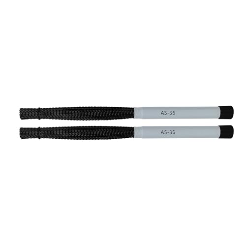 1Pair Nylonstangen Trommelsticks Pinsel Standard Multi Rod Bündel Stöcke Percussion Drum Pinsel Percussion Accessoires von Qsvbeeqj