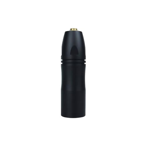 3,5 mm auf 3-poliger funktionaler 3,5-mm-Buchse auf 3-poliger Stecker, Mikrofon-Adapter für professionelle Musikgeräte und Mischpulte von Qsvbeeqj