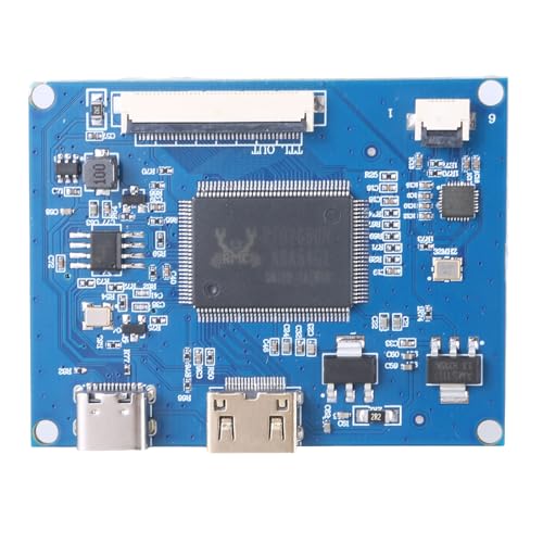 5 V LCD-Treiberplatine, berührbare Bildschirm-Display-Modulplatte, 40-polig, 12,7 cm (5 Zoll), 800 x 480 Auflösung von Qsvbeeqj