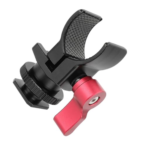Aluminiumlegierung Super Clamp Professionelles Mikrofon Halterungshalter Adapter Studio Ausrüstungsaufsatz Schwarz Aluminiumlegierung Super Clamp Professionelles Mikrofon Halterungshalter Adapter Studio Ausrüstungsaufsatz Schwarz von Qsvbeeqj