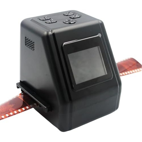 Digitaler Film-Scanner mit 5,1 cm (2 Zoll) LCD-Bildschirm, negativ flimmern, negativ schieben, Foto-Scanner mit 5,1 cm LCD für Film von Qsvbeeqj