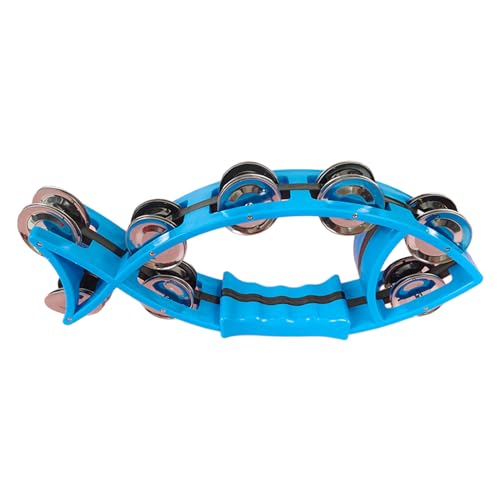 Half Moon Musical Tambourin Doppelreihe Tamburines Handheld Percussion Drum Fish Form Handbell Leicht Zu Erfassen Half Moon Musical Tambourin Doppelreihe Tamburines Handheld Percussion Drum Fish Form Handbell Leicht Zu Erfassen von Qsvbeeqj