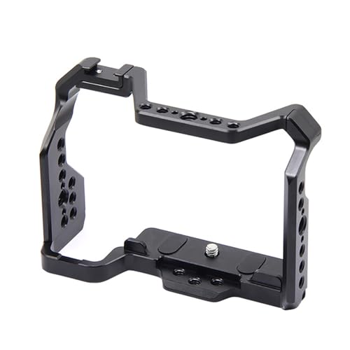 Kamera Käfig Für DSLR Kameras Mit 1/4 Und 3/8 Gewindelöchern Sowie Kalte Schuhsteckplätze Für Zubehörflexibilität Kamera Käfig Für DSLR Kameras Mit 1/4 Und 3/8 Gewindelöchern Sowie Kalte Schuhsteckplätze Für Zubehörflexibilität von Qsvbeeqj