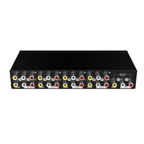 Kompakt 8port Video Selektoren Video Switcher Video Switcher Für Heimkinosysteme Projektoren Verbindung Kompakt 8port Video Selektoren Video Switcher Video Switcher Für Heimkinosysteme Projektoren Verbindung von Qsvbeeqj