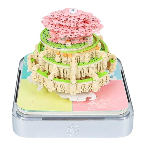 Kreative 3D-Notizblöcke, Schnitzerei, Schreibtischkalender, handgefertigtes Papier, Skulptur, Notizblock, Festival, Büro, Dekoration, Zubehör Kreative 3D-Notizblöcke, Schnitzerei, Schreibtischkalender, handgefertigtes Papier, Skulptur, Notizblock, Festival, Büro, Dekoration, Zubehör von Qsvbeeqj