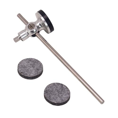 Metall Head Bass Drum Pedal Schläger Kicks Drum Foot Pedal Schläger Verstellbarer Hämmer Drumschläger Drum Accessoires Metall Head Bass Drum Pedal Schläger Kicks Drum Foot Pedal Schläger Verstellbarer Hämmer Drumschläger Drum Accessoires von Qsvbeeqj