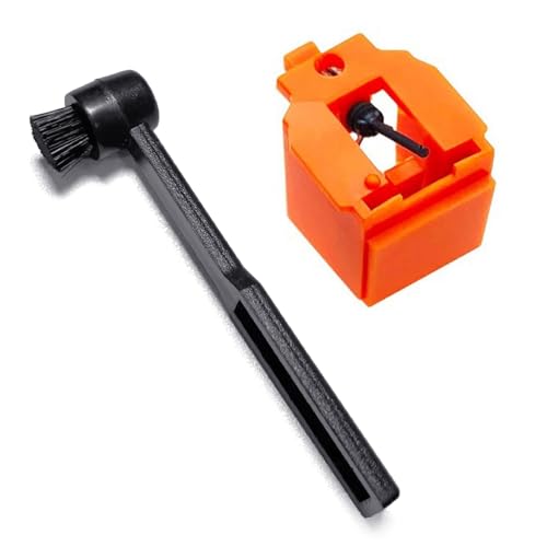 Nadelersatz Für Plattenspieler Für ALE33 DT55 ATN3600CN15 Serie Nadel Und Reinigungsbürste Enthalten von Qsvbeeqj