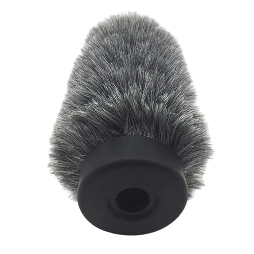 Professioneller pelziger Windschutzscheiben-Muff, Mikrofon-Windschutz für Mikrofone im Freien, klare Schallplatten-Windmuff Professioneller pelziger Windschutzscheiben-Muff, Mikrofon-Windschutz für Mikrofone im Freien, klare Schallplatten-Windmuff von Qsvbeeqj