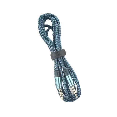 Qsvbeeqj 1 5 M Langes 3 5 Mm Kabel Mit Goldenen Steckern Und Haltbarkeit Nylon Geflochten Qsvbeeqj 1 5 M Langes 3 5 Mm Kabel Mit Goldenen Steckern Und Haltbarkeit Nylon Geflochten von Qsvbeeqj
