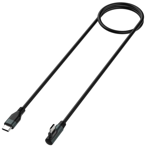 Qsvbeeqj 1 M Abgewinkelte Ladekabel Durabilität PVC Kabel Für Lautsprecher Hörausrüstung Einfaches von Qsvbeeqj