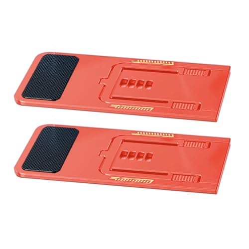 Qsvbeeqj 2pcs Foldable Telefon Stand Desktop Halterung Für Mobile Geräte Für Tablet Telefonhalterständer Stabil Einstellbar von Qsvbeeqj