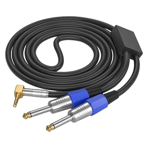 Qsvbeeqj 3 5 Mm Bis Twin 1/4 Zoll Musikadapterkabel 1/8 Bis 6 35 Mm Soundkabel Für Professionelle Musikausrüstung Qsvbeeqj 3 5 Mm Bis Twin 1/4 Zoll Musikadapterkabel 1/8 Bis 6 35 Mm Soundkabel Für Professionelle Musikausrüstung von Qsvbeeqj