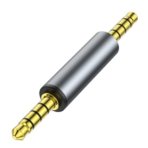 Qsvbeeqj 3 5 Mm Goldplattierter Stecker 4-Sektion 3 5 Mm Männlicher Weiblicher Stereoadapterkopf Für Verlängerte Drahtanschluss Qsvbeeqj 3 5 Mm Goldplattierter Stecker 4-Sektion 3 5 Mm Männlicher Weiblicher Stereoadapterkopf Für Verlängerte Drahtanschluss von Qsvbeeqj