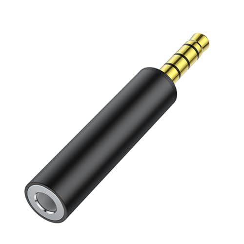 Qsvbeeqj 3 5 Mm Goldplattierter Stecker 4-Sektion 3 5 Mm Männlicher Weiblicher Stereoadapterkopf Für Verlängerte Drahtanschluss Qsvbeeqj 3 5 Mm Goldplattierter Stecker 4-Sektion 3 5 Mm Männlicher Weiblicher Stereoadapterkopf Für Verlängerte Drahtanschluss von Qsvbeeqj
