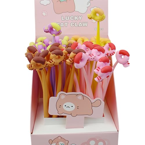 Qsvbeeqj 48pcs Süßes Süße Gel Stift Neuheit Gel Stift Glatt Um Schnell Trocknend Lustig Schreibstift Für Kid Boy Girl Belohnung Zu Schreiben von Qsvbeeqj