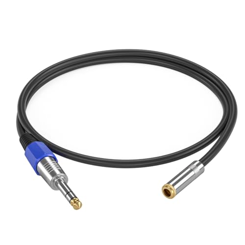 Qsvbeeqj 6 35 Mm Männlich Bis Weiblich 3 5 Mm Stereoadapterkabel Für Verstärker Gitarre Keyboards Klavier Heimkino Kopfhörer Qsvbeeqj 6 35 Mm Männlich Bis Weiblich 3 5 Mm Stereoadapterkabel Für Verstärker Gitarre Keyboards Klavier Heimkino Kopfhörer von Qsvbeeqj